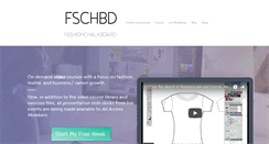 Desktop Screenshot of fashionchalkboard.com